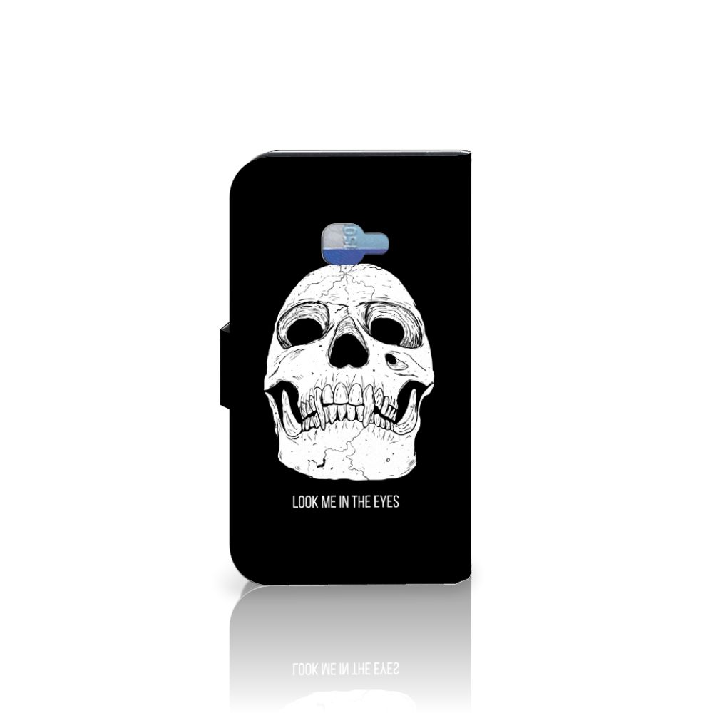 Telefoonhoesje met Naam Samsung Galaxy Xcover 4 | Xcover 4s Skull Eyes