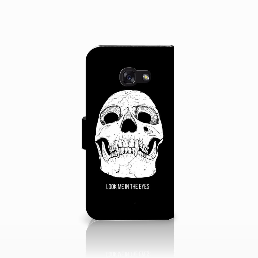 Telefoonhoesje met Naam Samsung Galaxy A5 2017 Skull Eyes