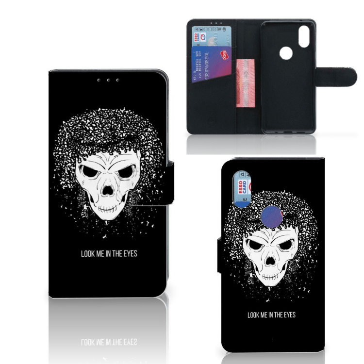 Telefoonhoesje met Naam Xiaomi Mi Mix 2s Skull Hair