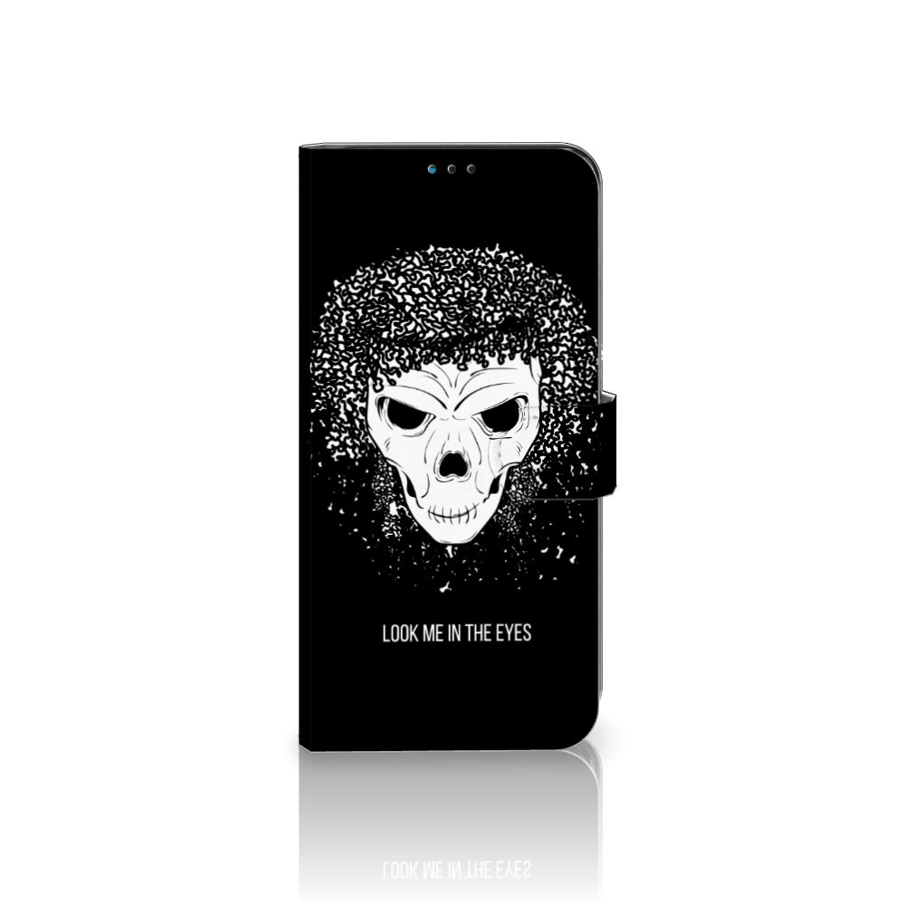 Telefoonhoesje met Naam Motorola Moto G9 Play | E7 Plus Skull Hair