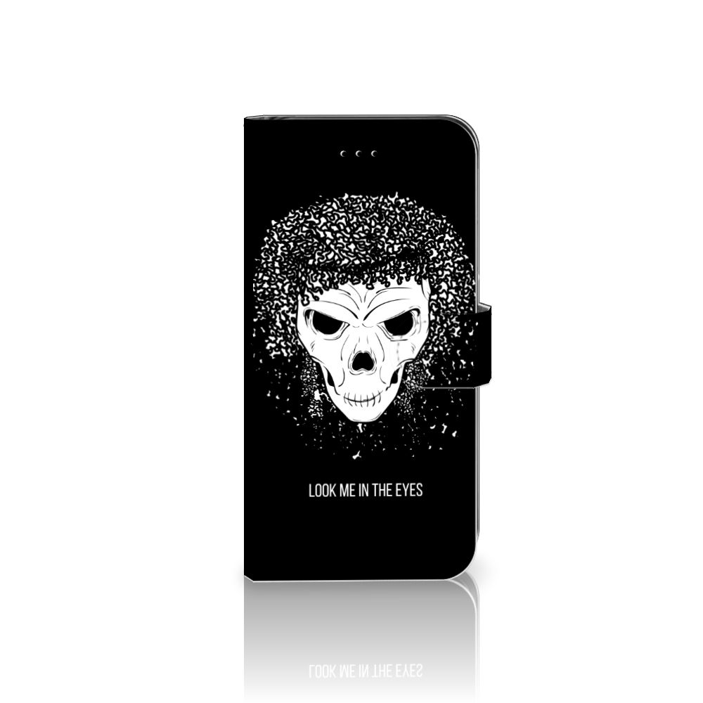 Telefoonhoesje met Naam Apple iPhone 7 Plus | 8 Plus Skull Hair