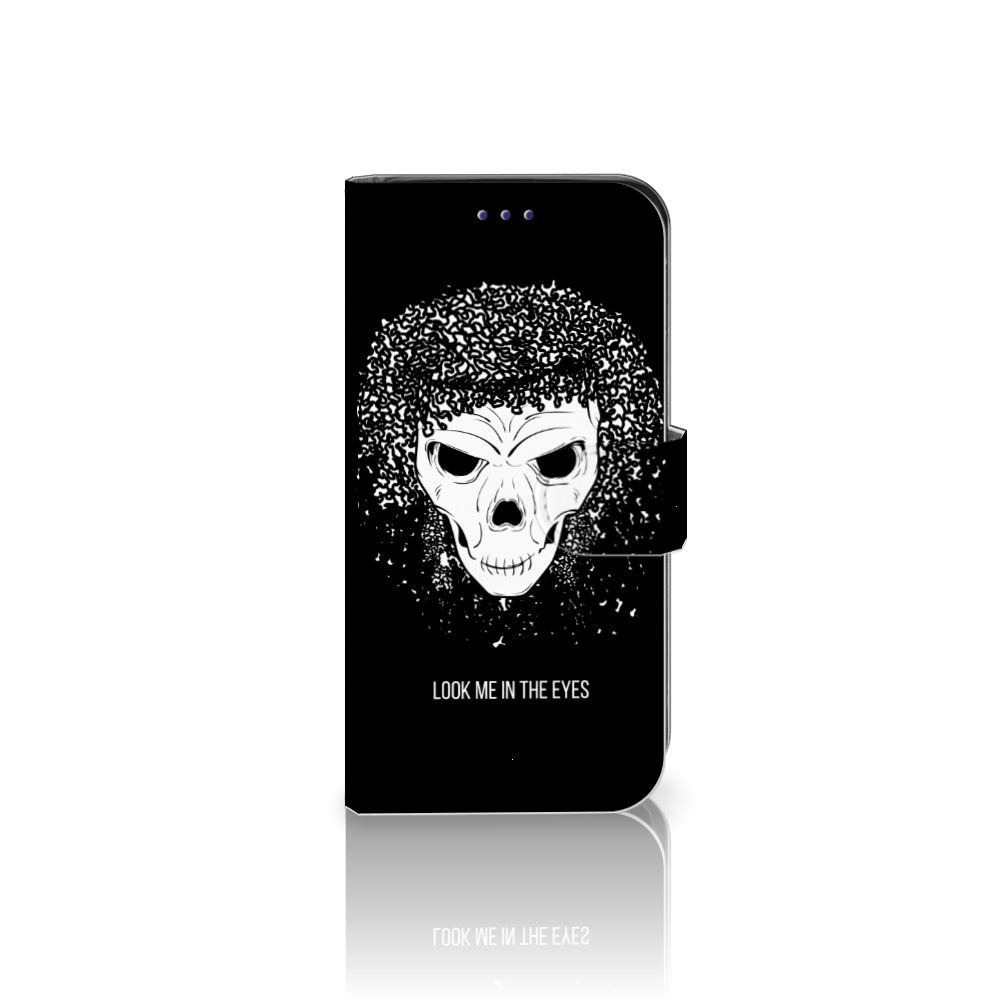 Telefoonhoesje met Naam Samsung Galaxy S10e Skull Hair