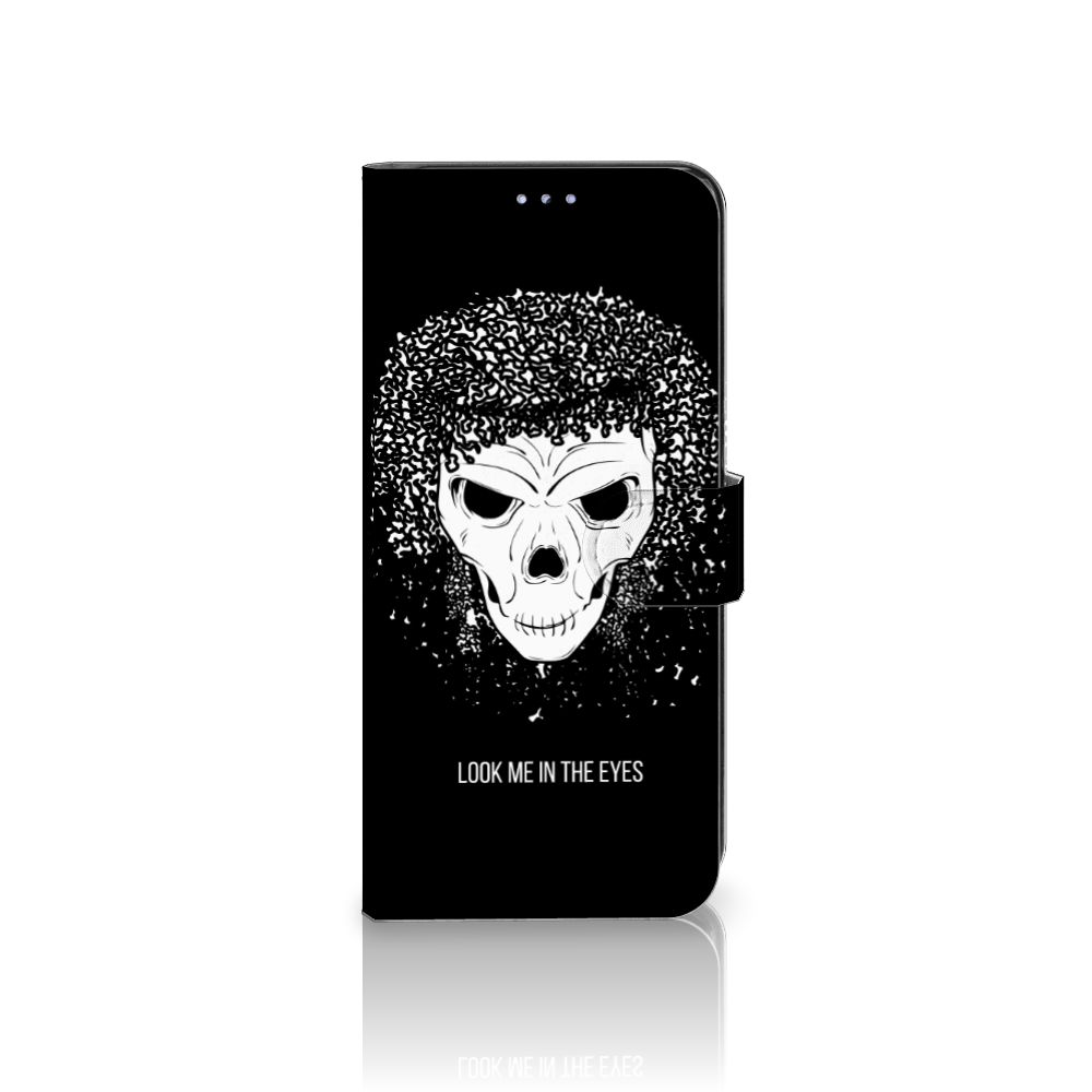 Telefoonhoesje met Naam Motorola Moto G31 | G41 Skull Hair