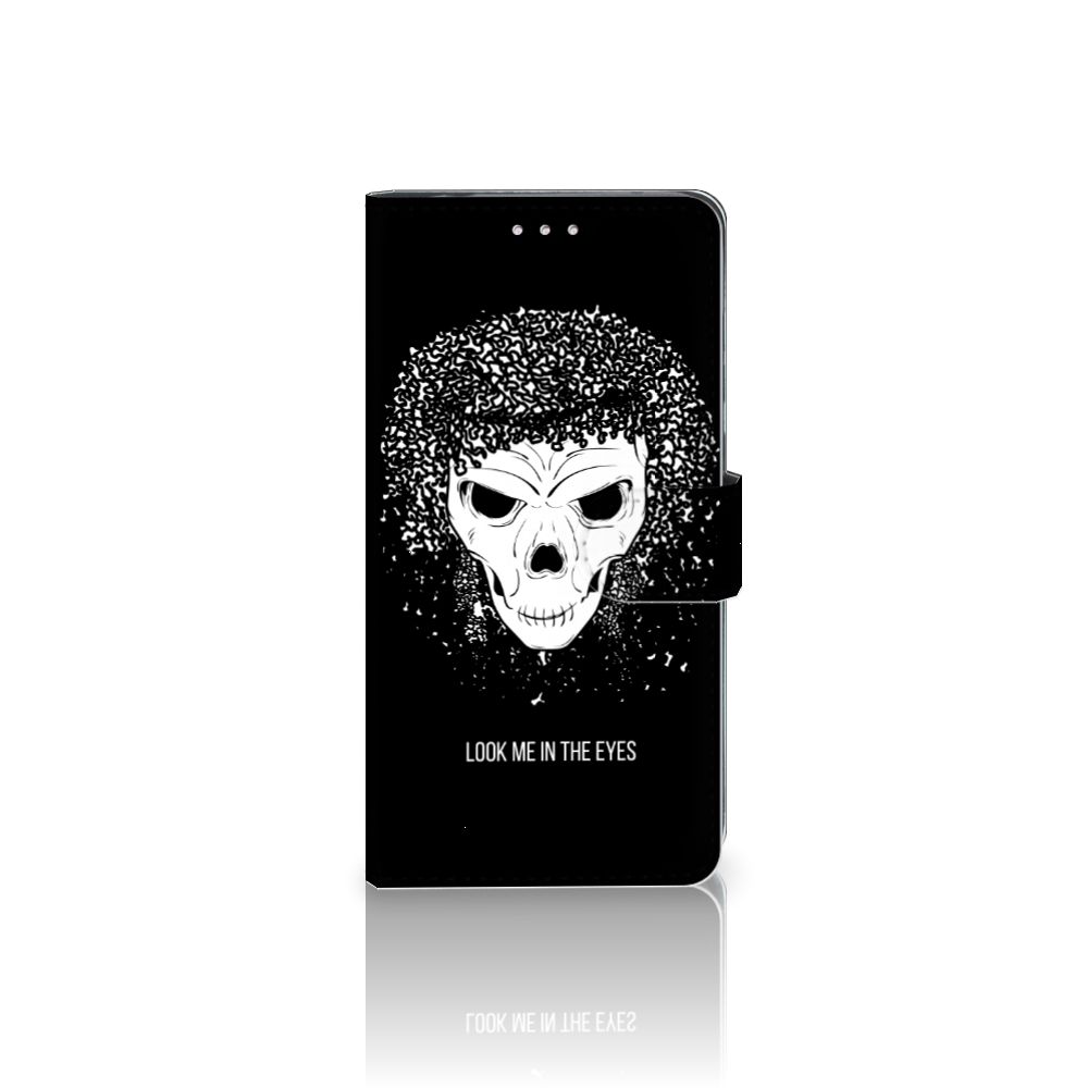 Telefoonhoesje met Naam Huawei Y7 (2019) Skull Hair