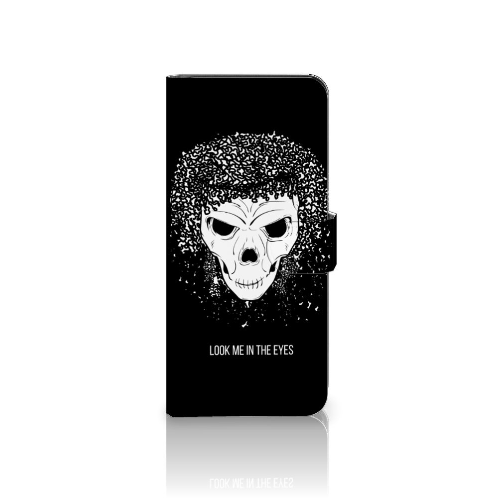 Telefoonhoesje met Naam Samsung Galaxy A53 Skull Hair