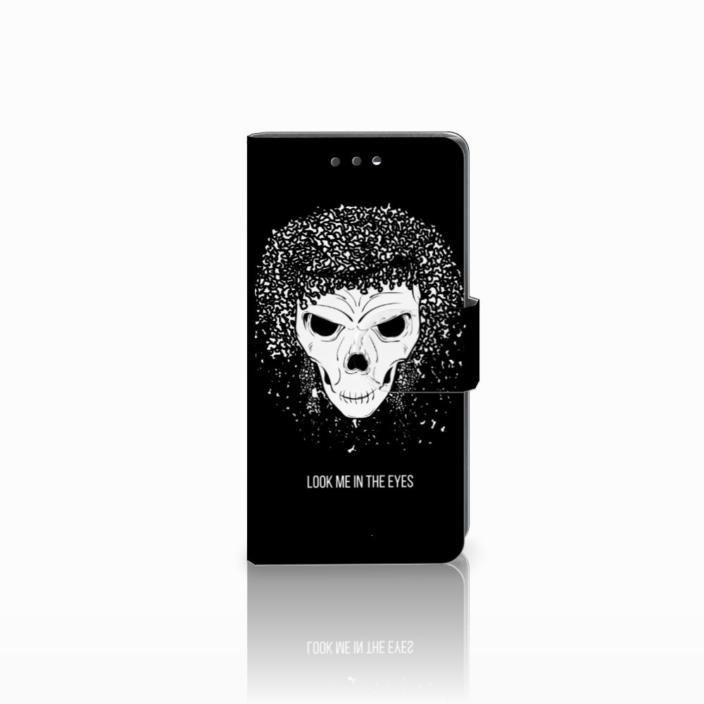 Telefoonhoesje met Naam Sony Xperia X Compact Skull Hair