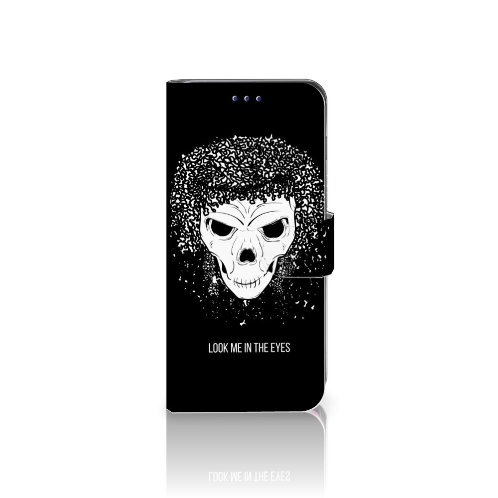 Telefoonhoesje met Naam Samsung Galaxy S10 Skull Hair