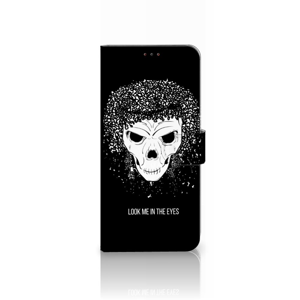 Telefoonhoesje met Naam Motorola Moto E7i Power | E7 Power Skull Hair