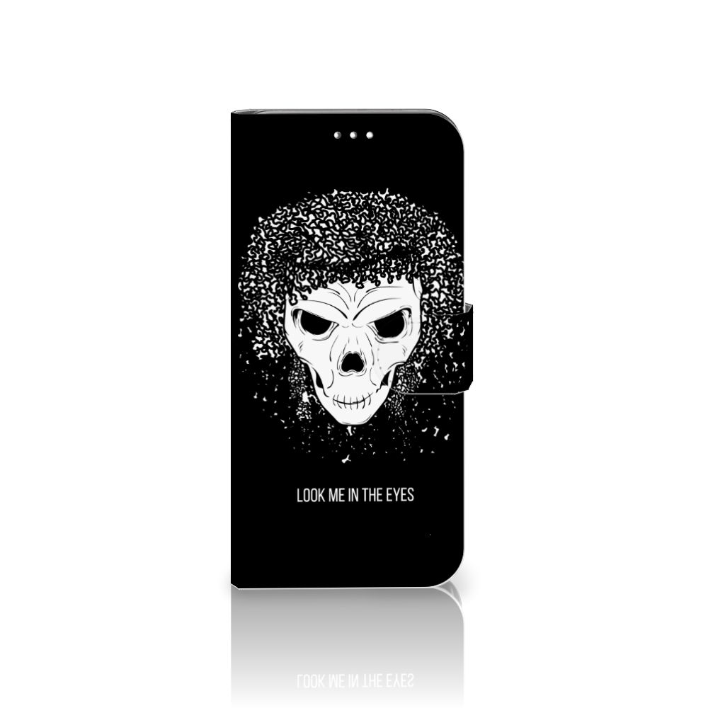 Telefoonhoesje met Naam Samsung Galaxy S10 Plus Skull Hair