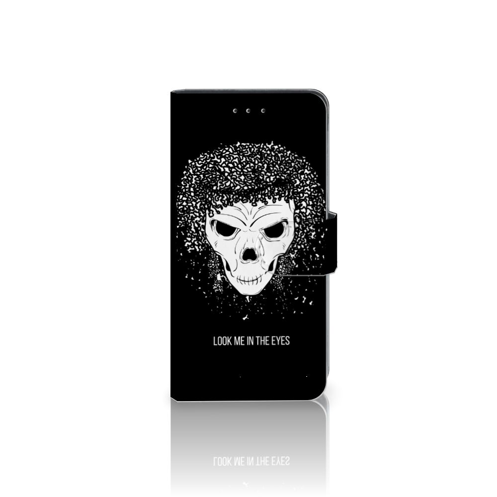 Telefoonhoesje met Naam Huawei P20 Skull Hair