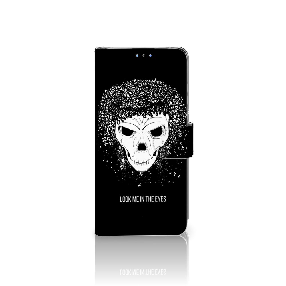 Telefoonhoesje met Naam Huawei P30 Lite (2020) Skull Hair