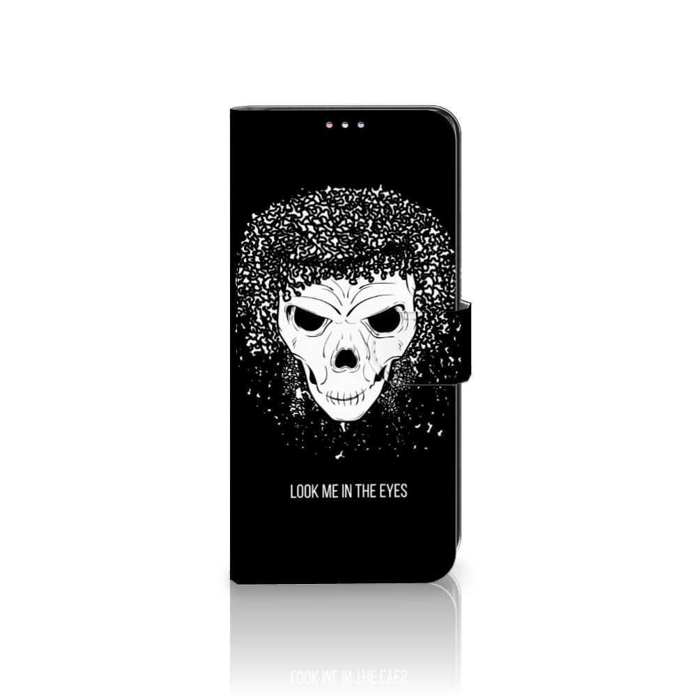 Telefoonhoesje met Naam Samsung Galaxy M11 | A11 Skull Hair