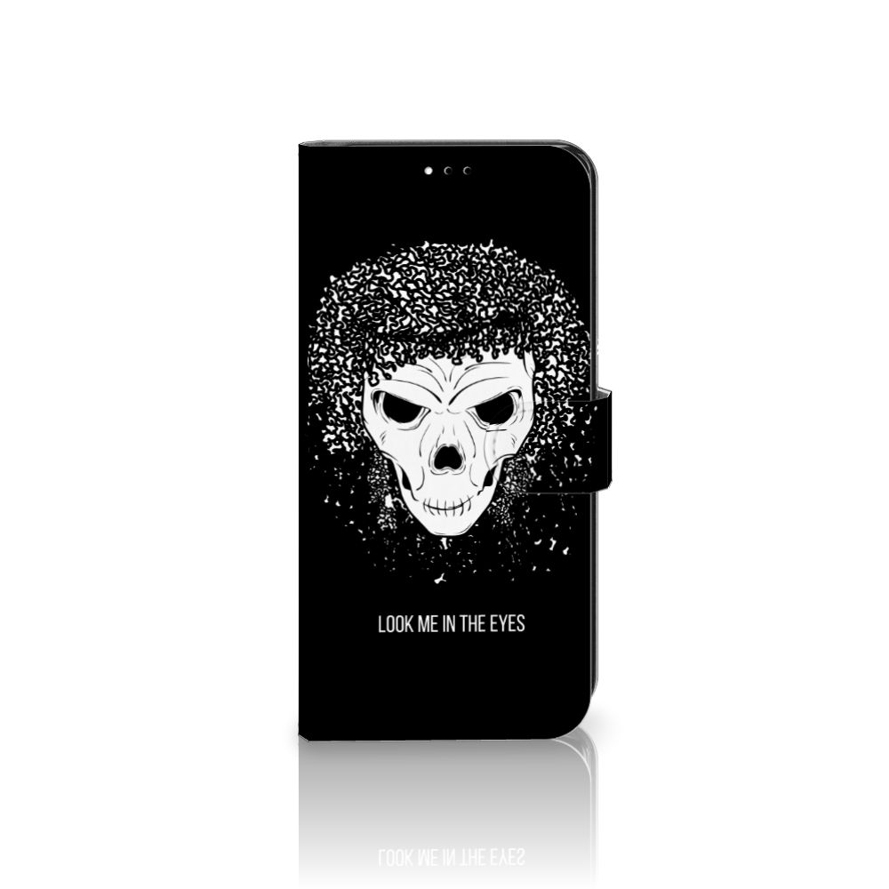 Telefoonhoesje met Naam Xiaomi Redmi 9T | Poco M3 Skull Hair