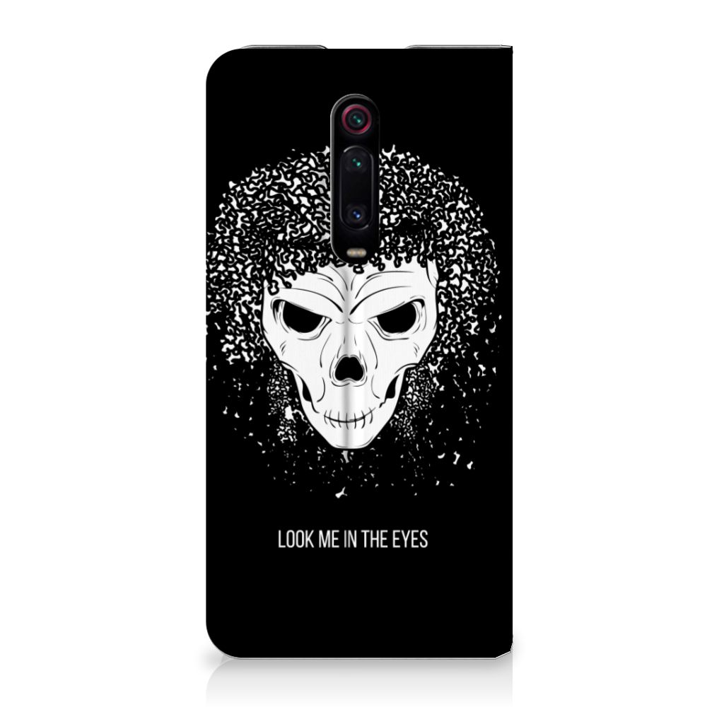 Mobiel BookCase Xiaomi Redmi K20 Pro Skull Hair