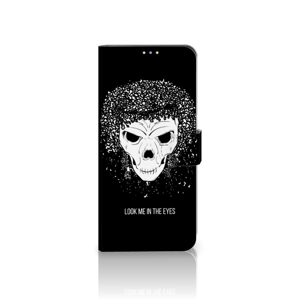 Telefoonhoesje met Naam Xiaomi Redmi Note 9 Pro | Note 9S Skull Hair