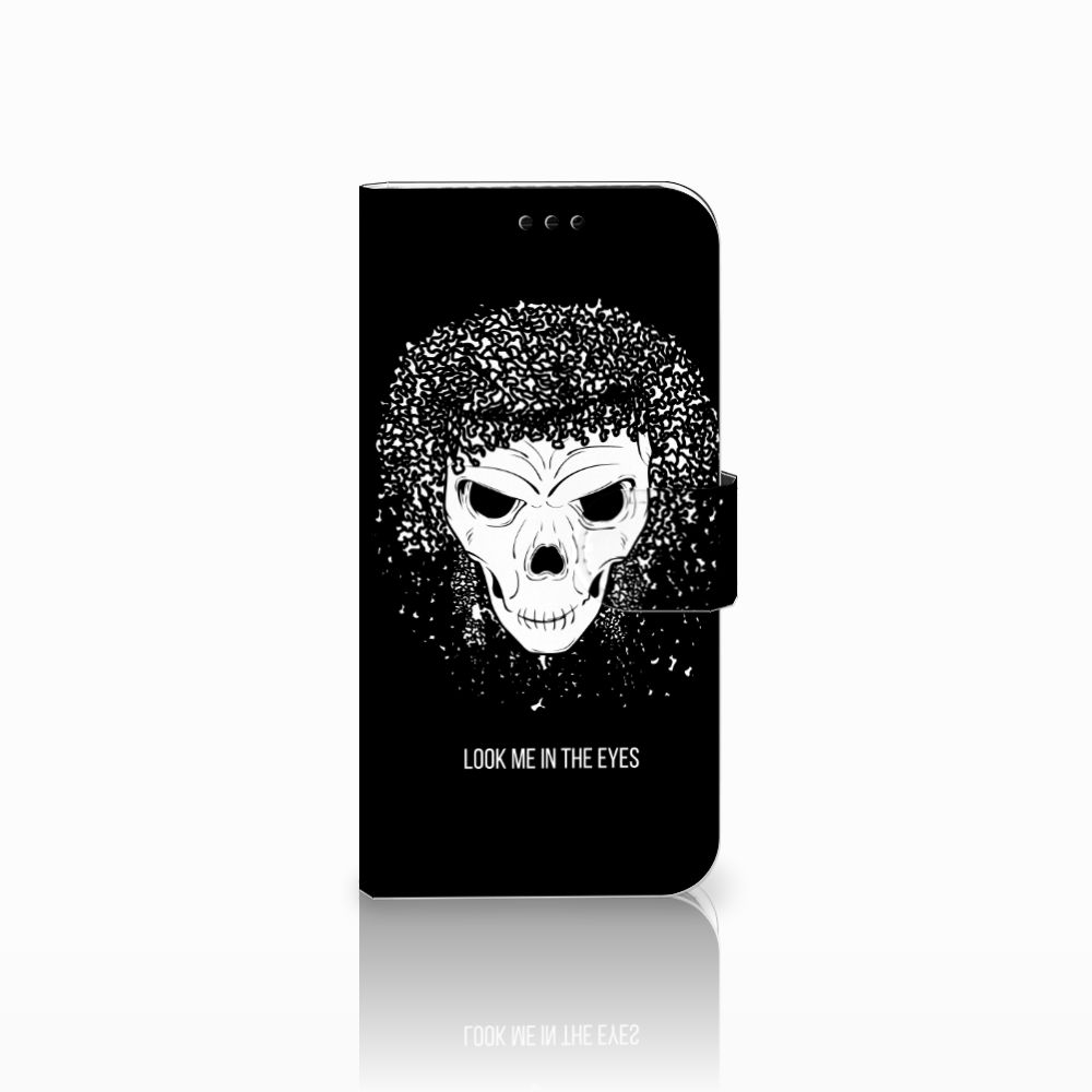 Telefoonhoesje met Naam Samsung Galaxy A5 2017 Skull Hair
