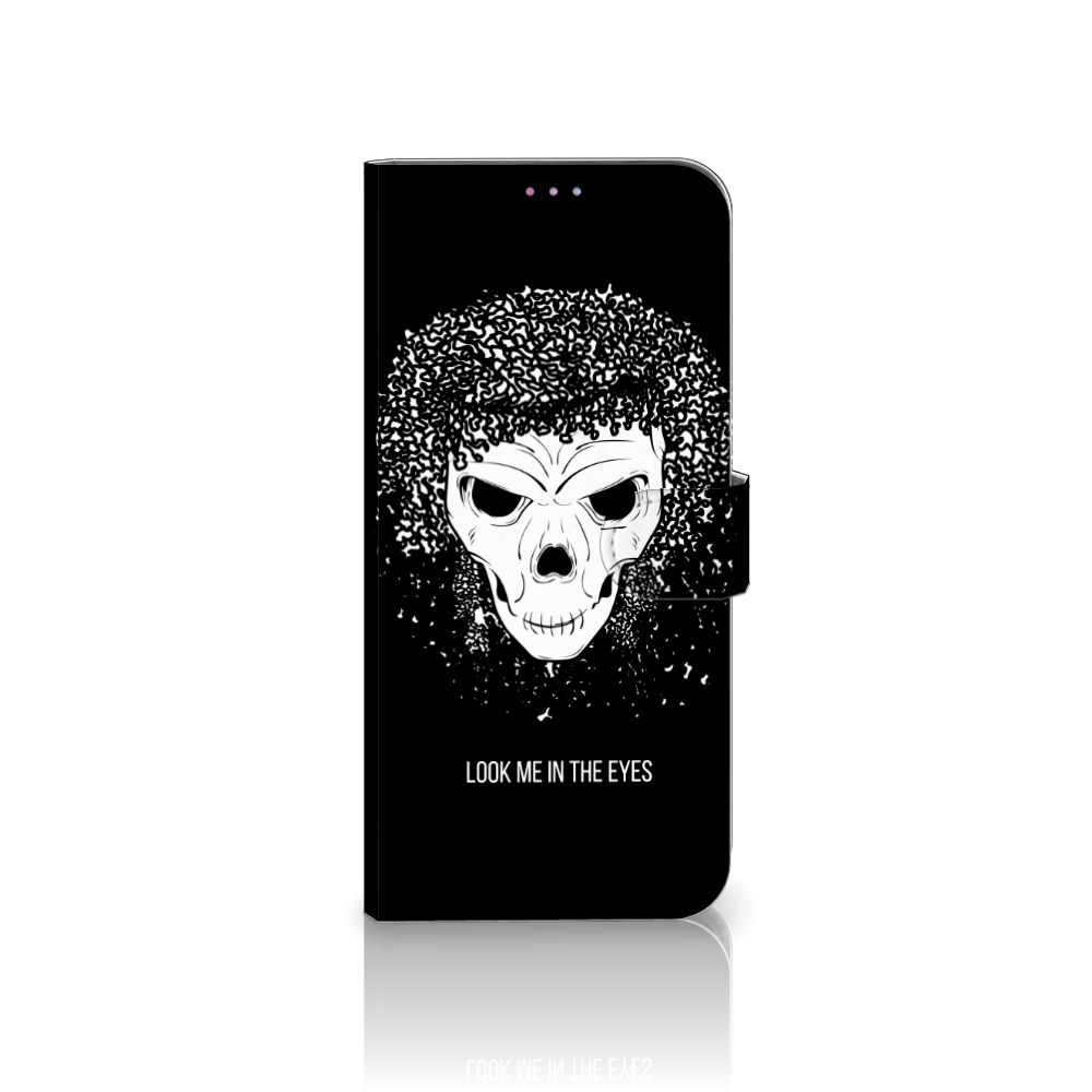 Telefoonhoesje met Naam Motorola Moto G60s Skull Hair