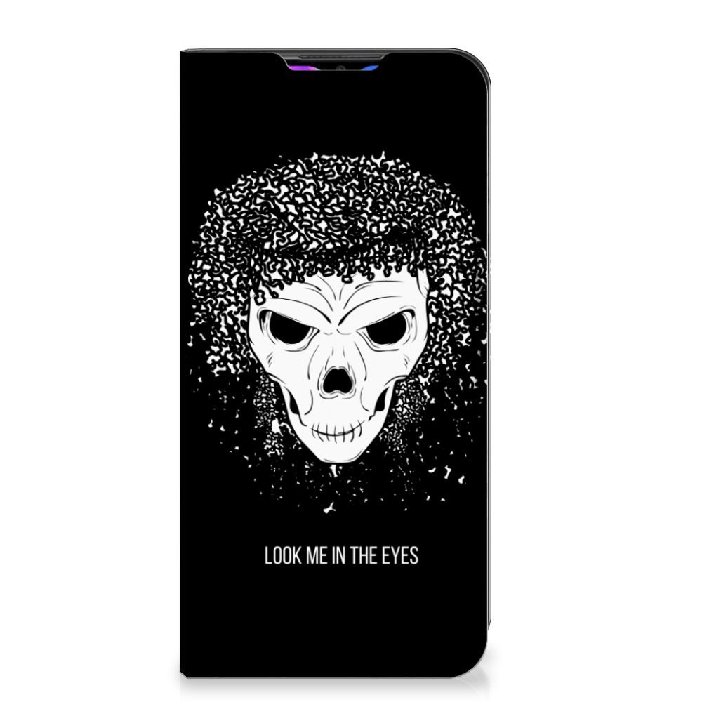 Mobiel BookCase Xiaomi Redmi 9 Skull Hair