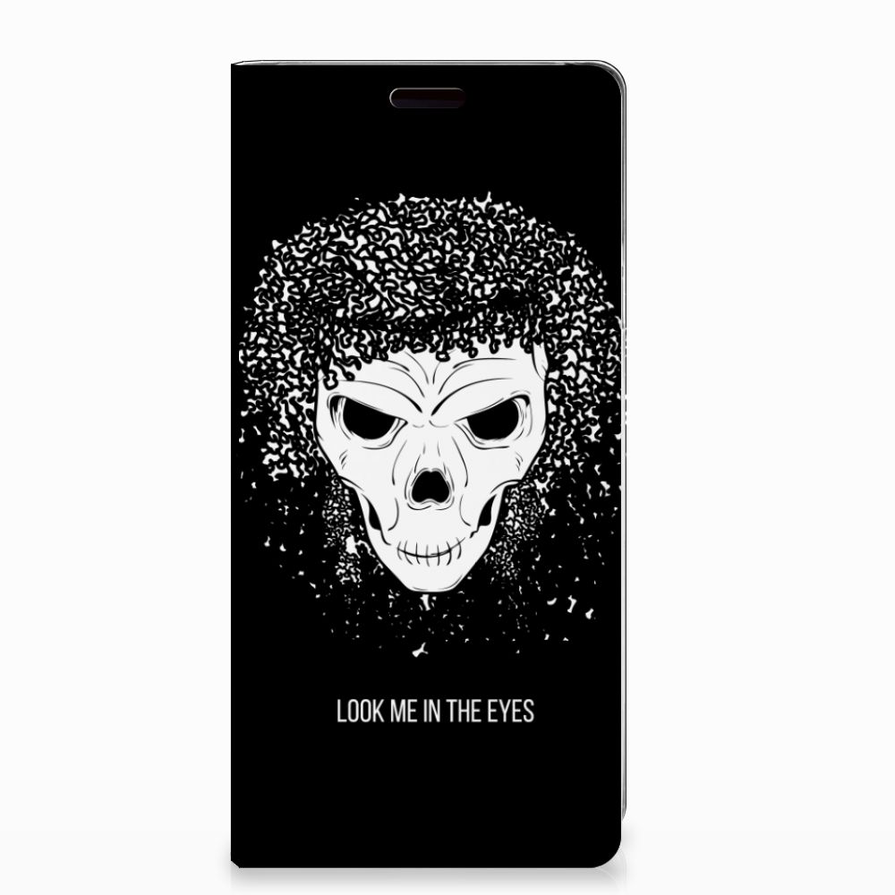Mobiel BookCase Samsung Galaxy Note 9 Skull Hair