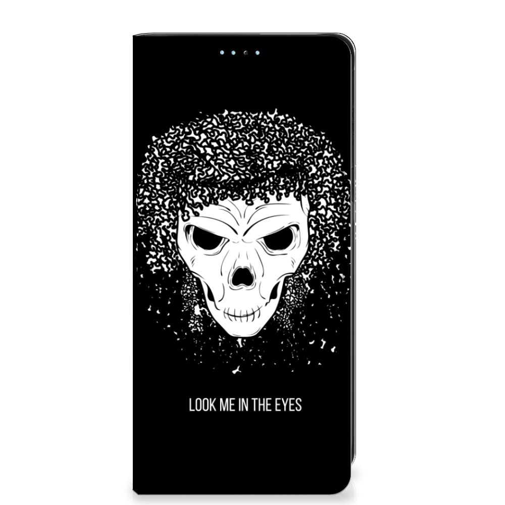 Mobiel BookCase Xiaomi Redmi Note 11/11S Skull Hair