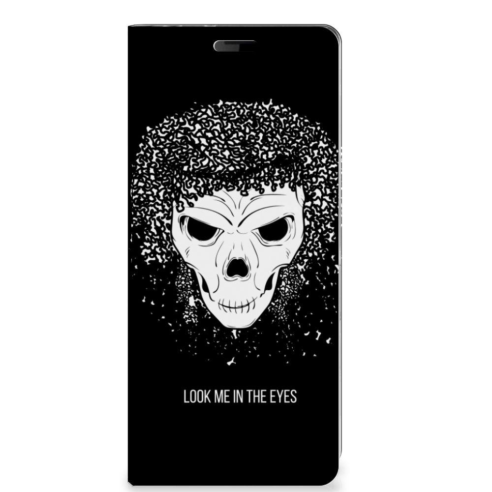 Mobiel BookCase Sony Xperia 10 Skull Hair