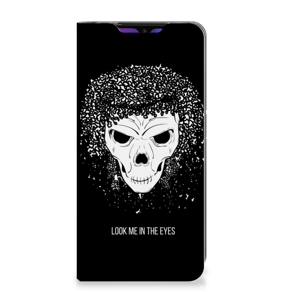 Mobiel BookCase Xiaomi Mi 9 Skull Hair