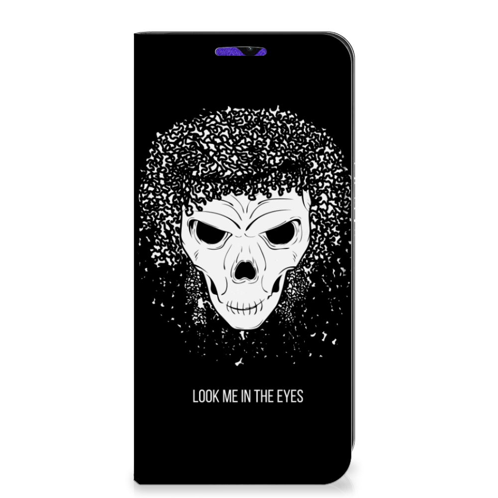 Mobiel BookCase Samsung Galaxy A13 (5G) | Samsung Galaxy A04s Skull Hair