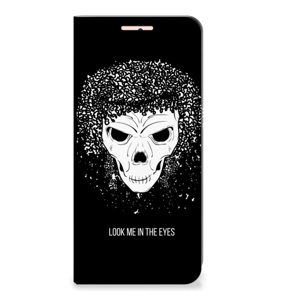 Mobiel BookCase Xiaomi Redmi Note 10 4G | 10S | Poco M5s Skull Hair