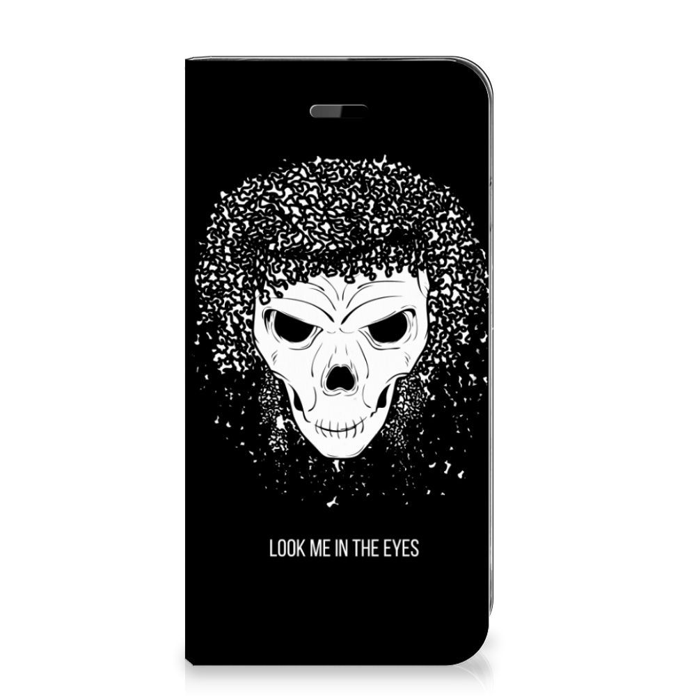 Mobiel BookCase iPhone 7 | 8 | SE (2020) | SE (2022) Skull Hair