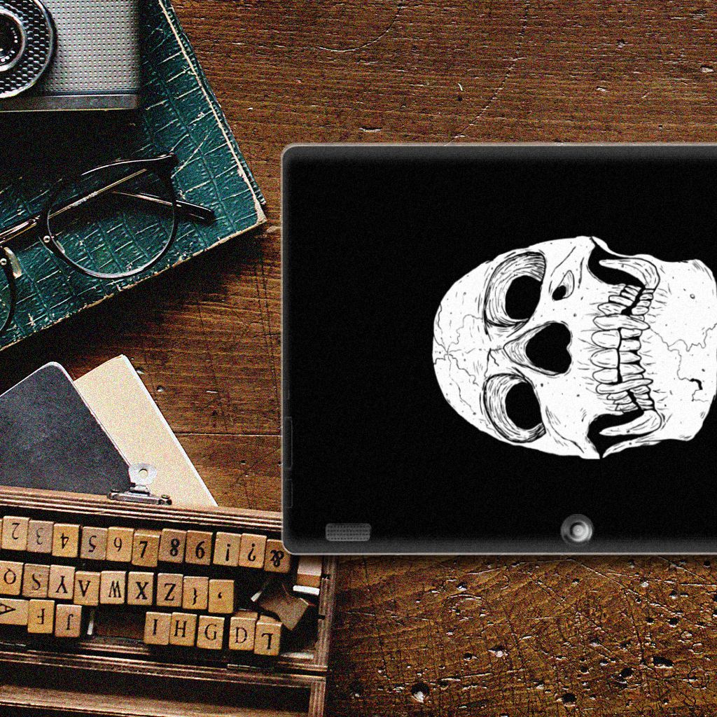 Tablet BackCover Lenovo Tab 10 | Tab 2 A10-30 Skull Eyes