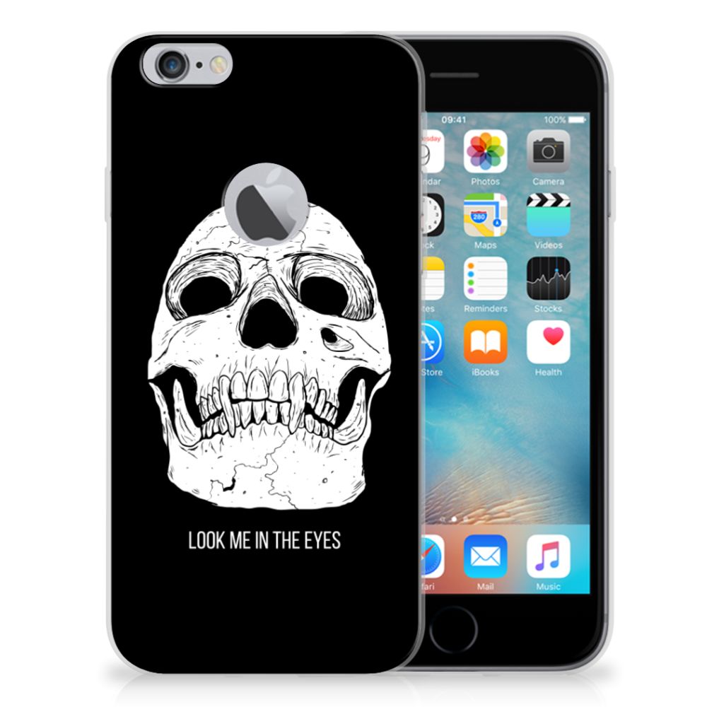 Silicone Back Case Apple iPhone 6 Plus | 6s Plus Skull Eyes