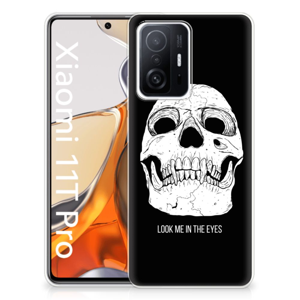 Silicone Back Case Xiaomi 11T | 11T Pro Skull Eyes