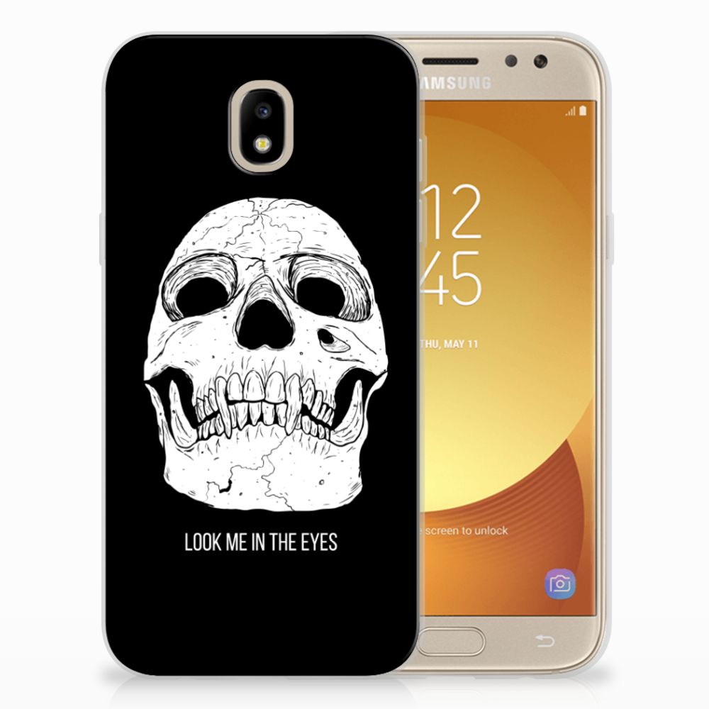 Silicone Back Case Samsung Galaxy J5 2017 Skull Eyes