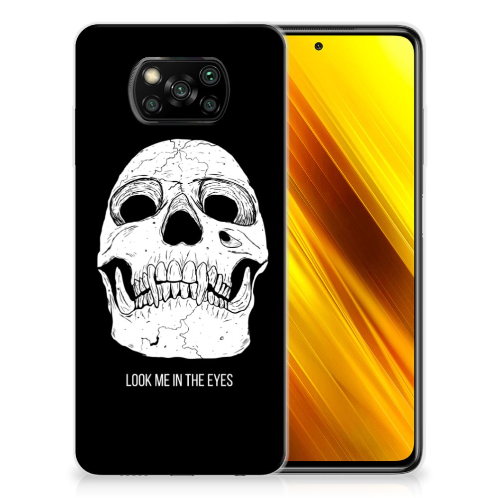 Silicone Back Case Xiaomi Poco X3 | Poco X3 Pro Skull Eyes