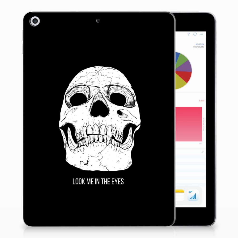 Apple iPad 9.7 2018 | 2017 Uniek Tablethoesje Skull Eyes