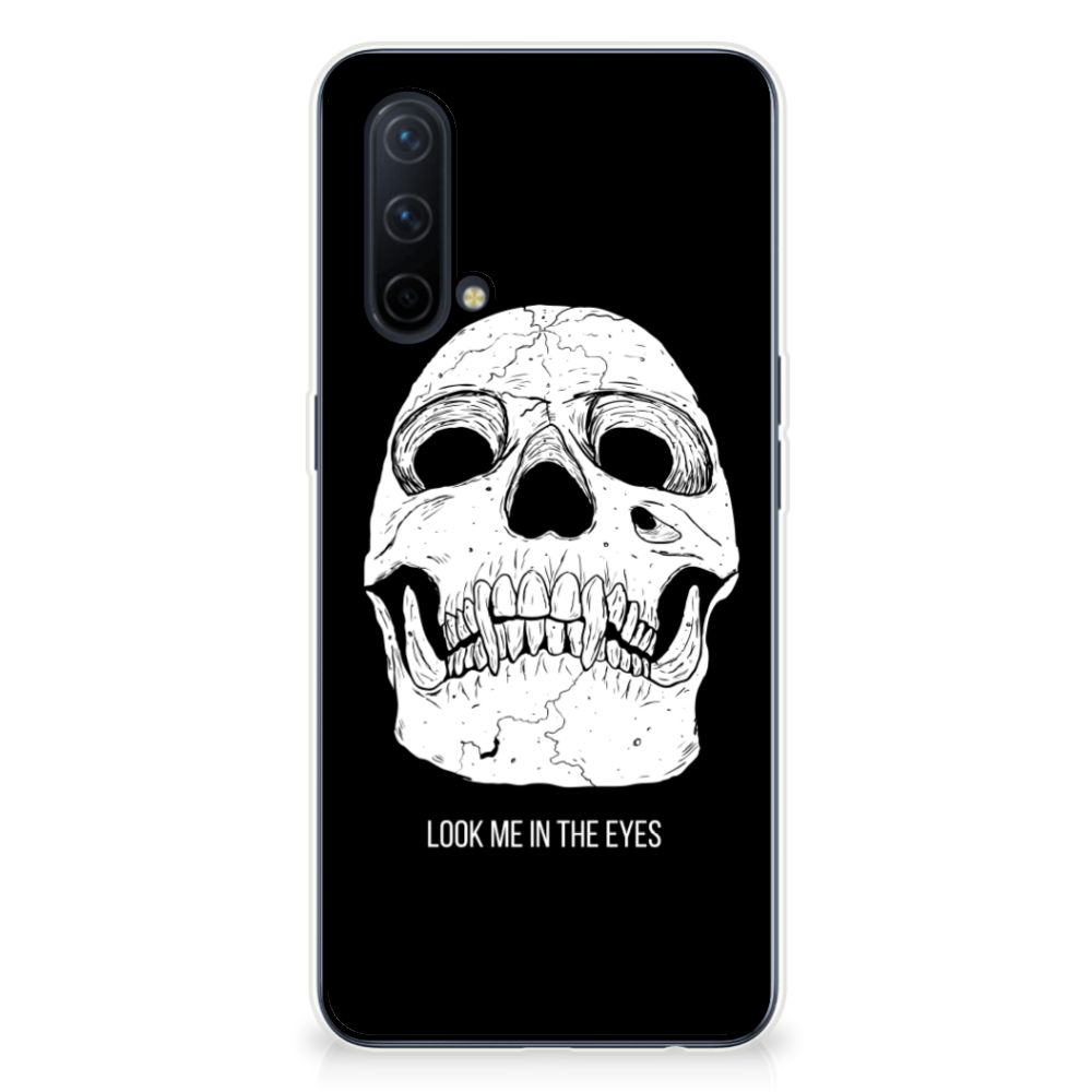 Silicone Back Case OnePlus Nord CE 5G Skull Eyes