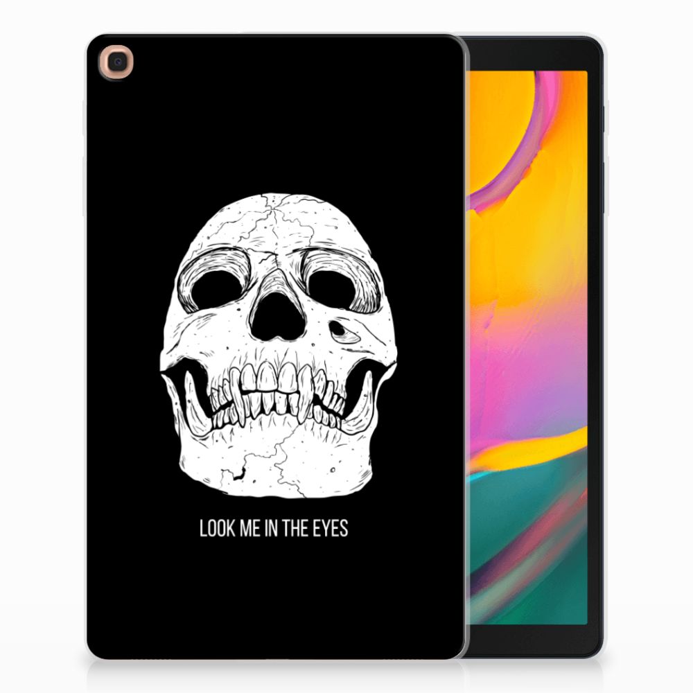 Samsung Galaxy Tab A 10.1 (2019) Uniek Tablethoesje Skull Eyes