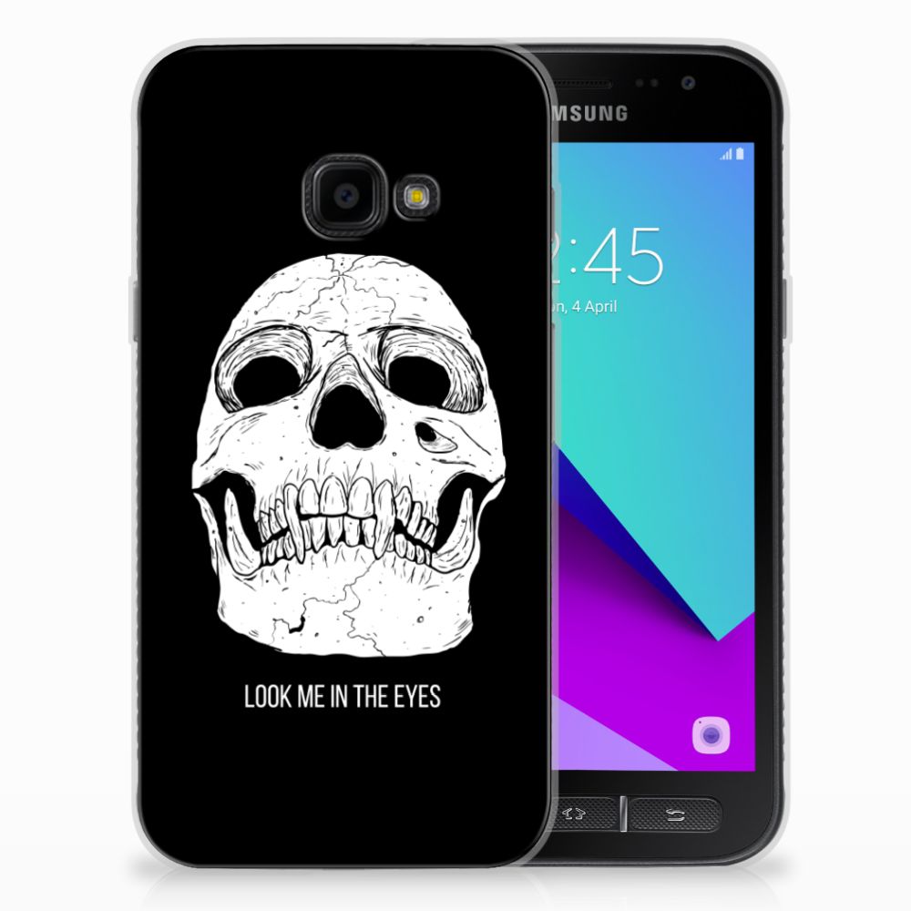 Silicone Back Case Samsung Galaxy Xcover 4 | Xcover 4s Skull Eyes