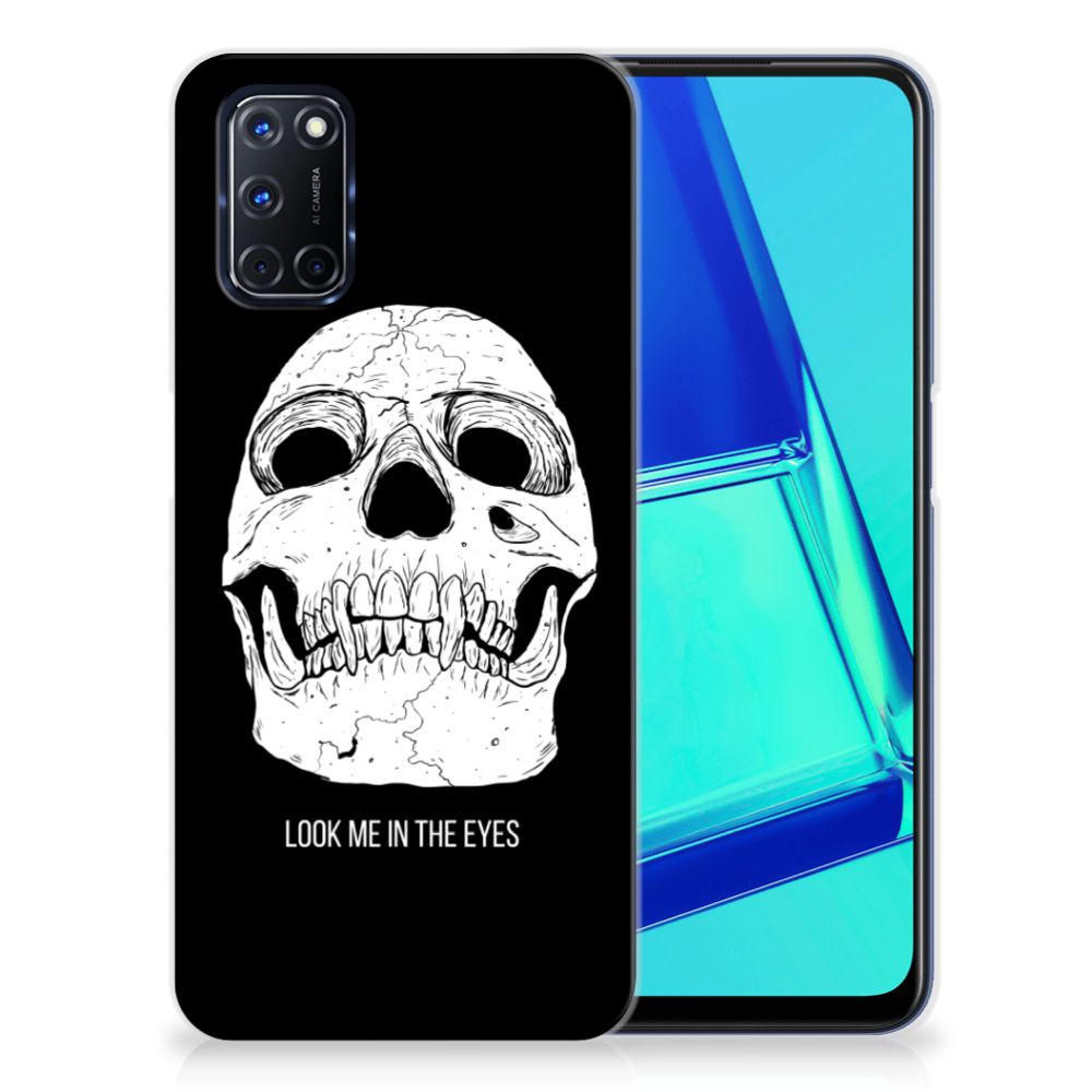 Silicone Back Case OPPO A52 | A72 Skull Eyes