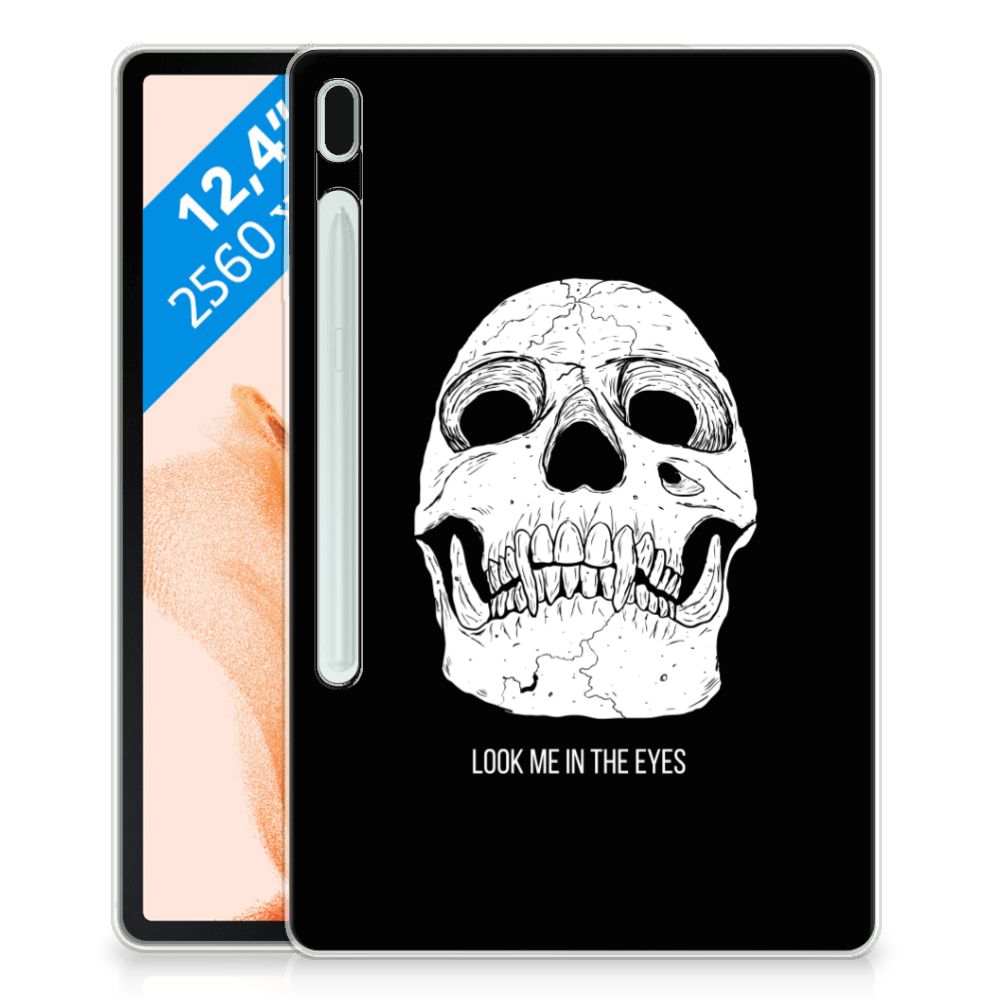 Tablet BackCover Samsung Galaxy Tab S7FE Skull Eyes