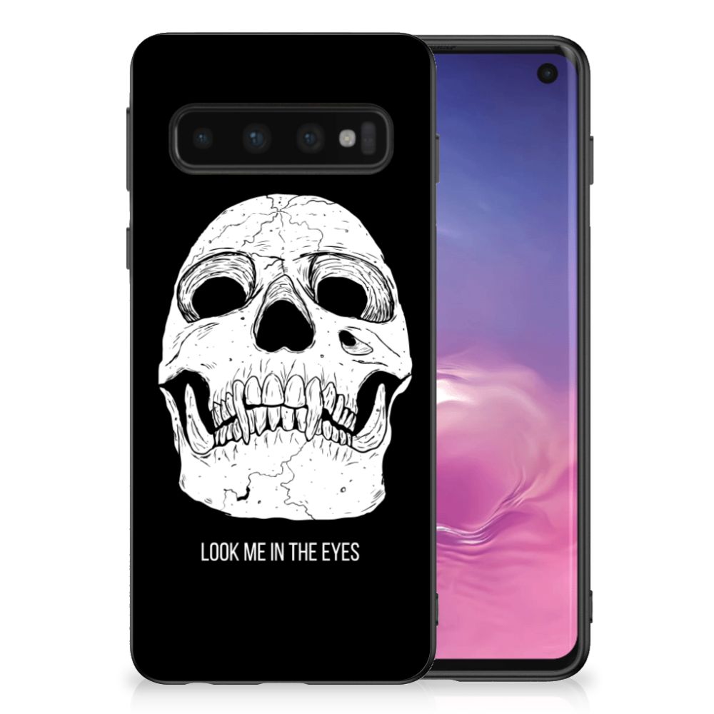 Mobiel Case Samsung Galaxy S10 Skull Eyes