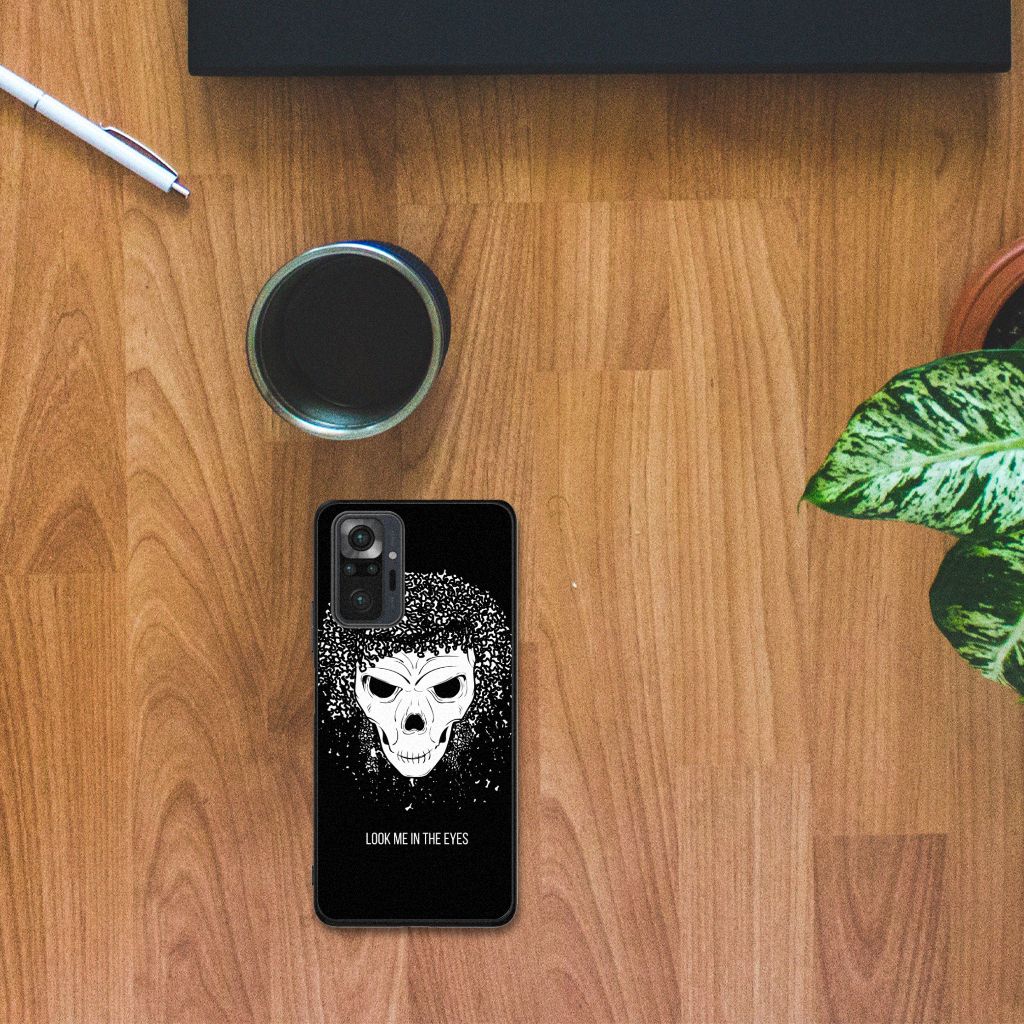 Telefoonhoesje Xiaomi Redmi Note 10 Pro Skull Hair