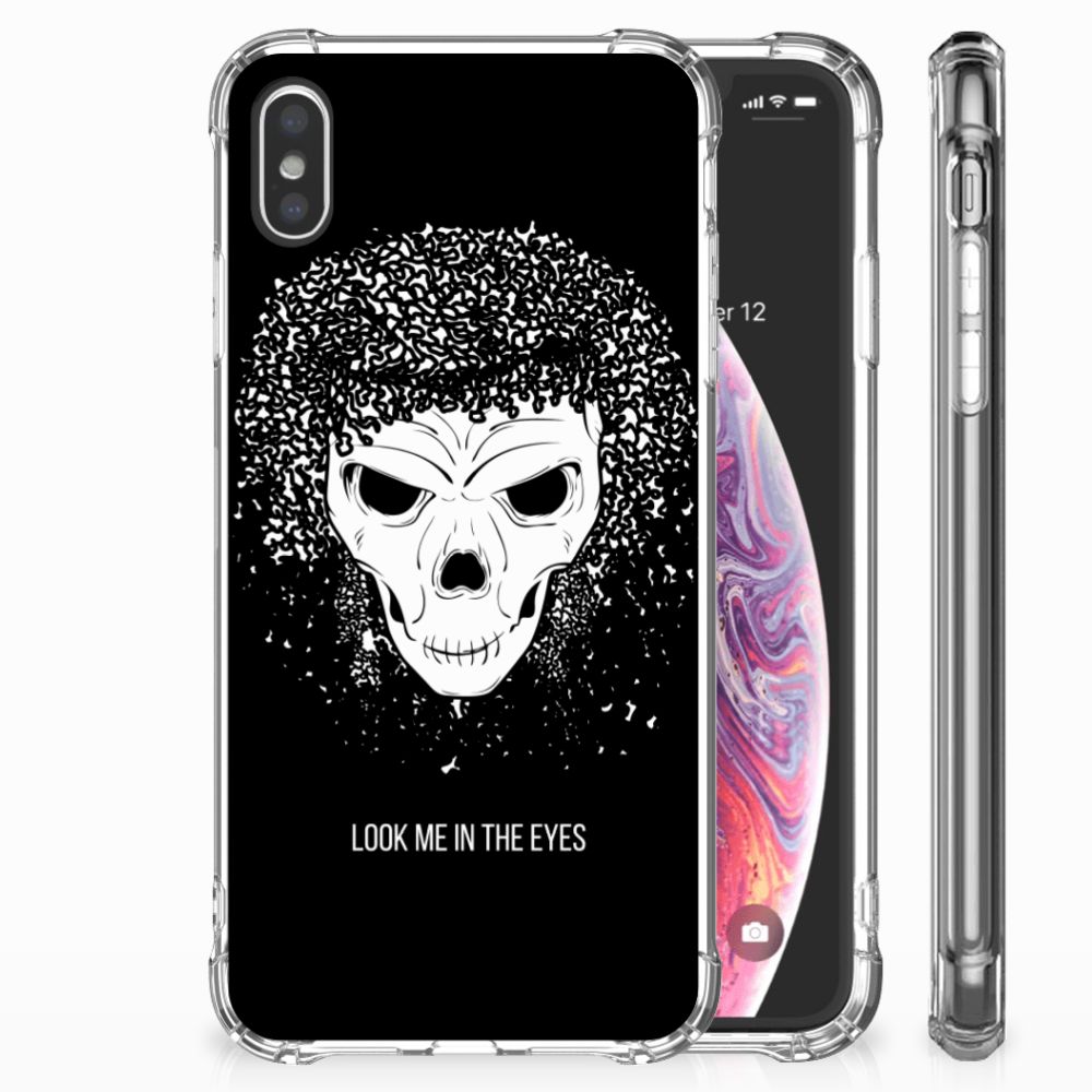 Extreme Case Apple iPhone Xs Max Skull Hair