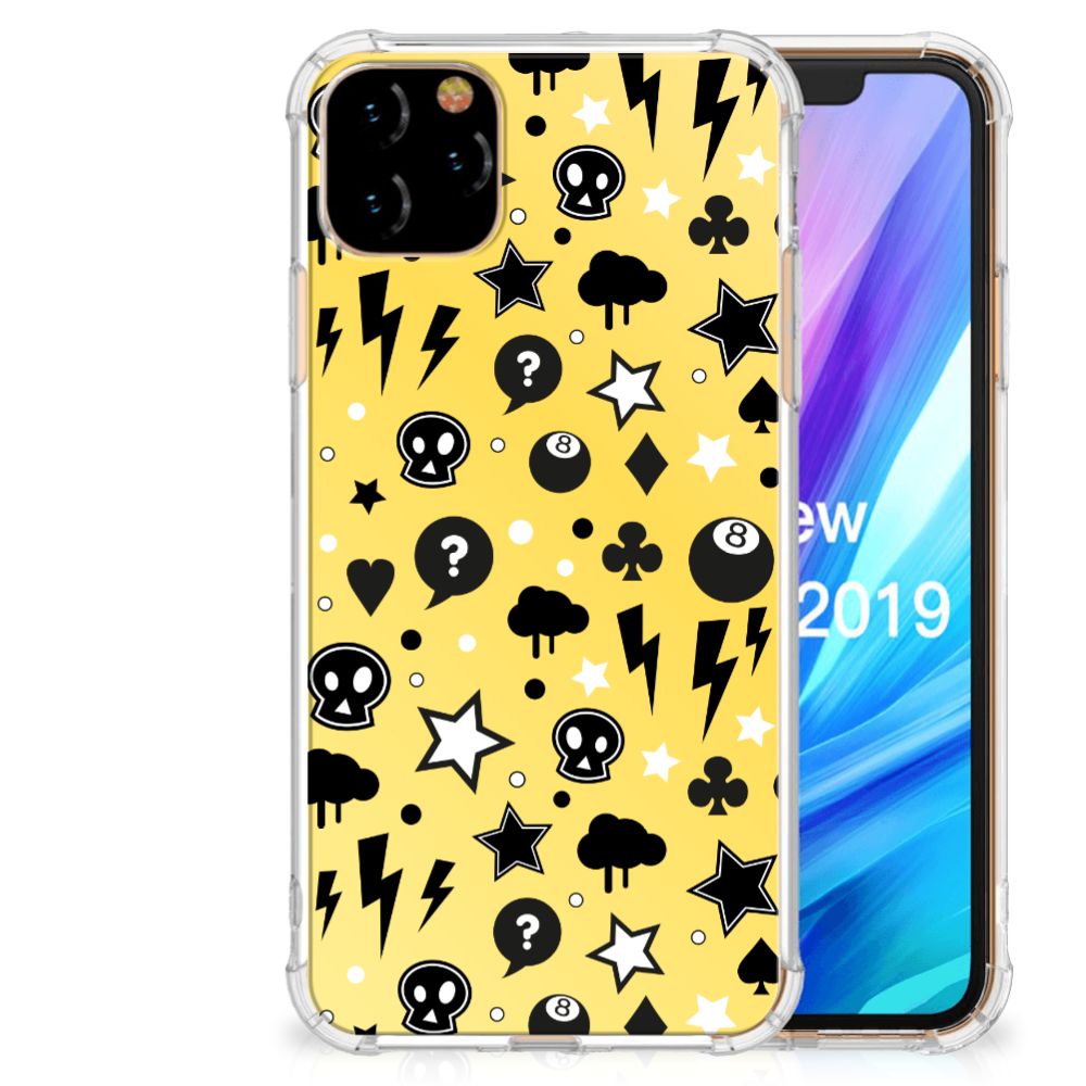 Extreme Case Apple iPhone 11 Pro Max Punk Geel