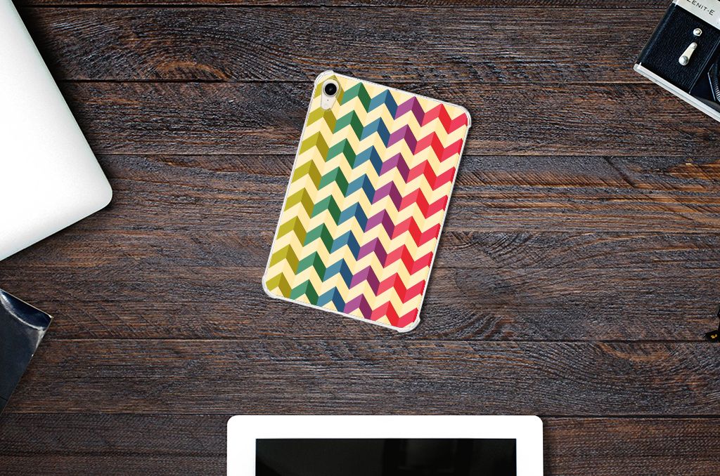Apple iPad mini 6 (2021) Hippe Hoes Zigzag Multi Color