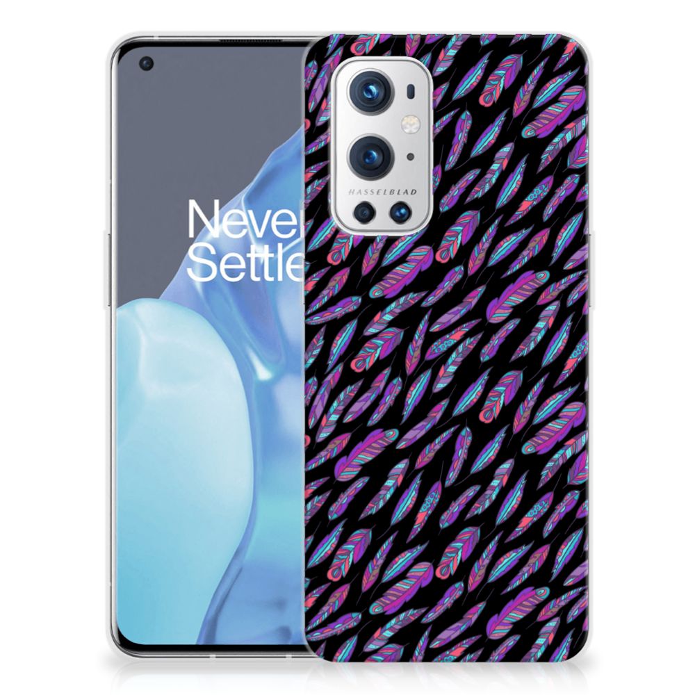 OnePlus 9 Pro TPU bumper Feathers Color