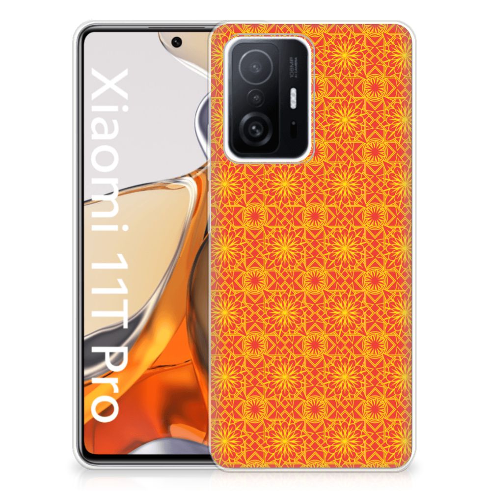 Xiaomi 11T | 11T Pro TPU bumper Batik Oranje