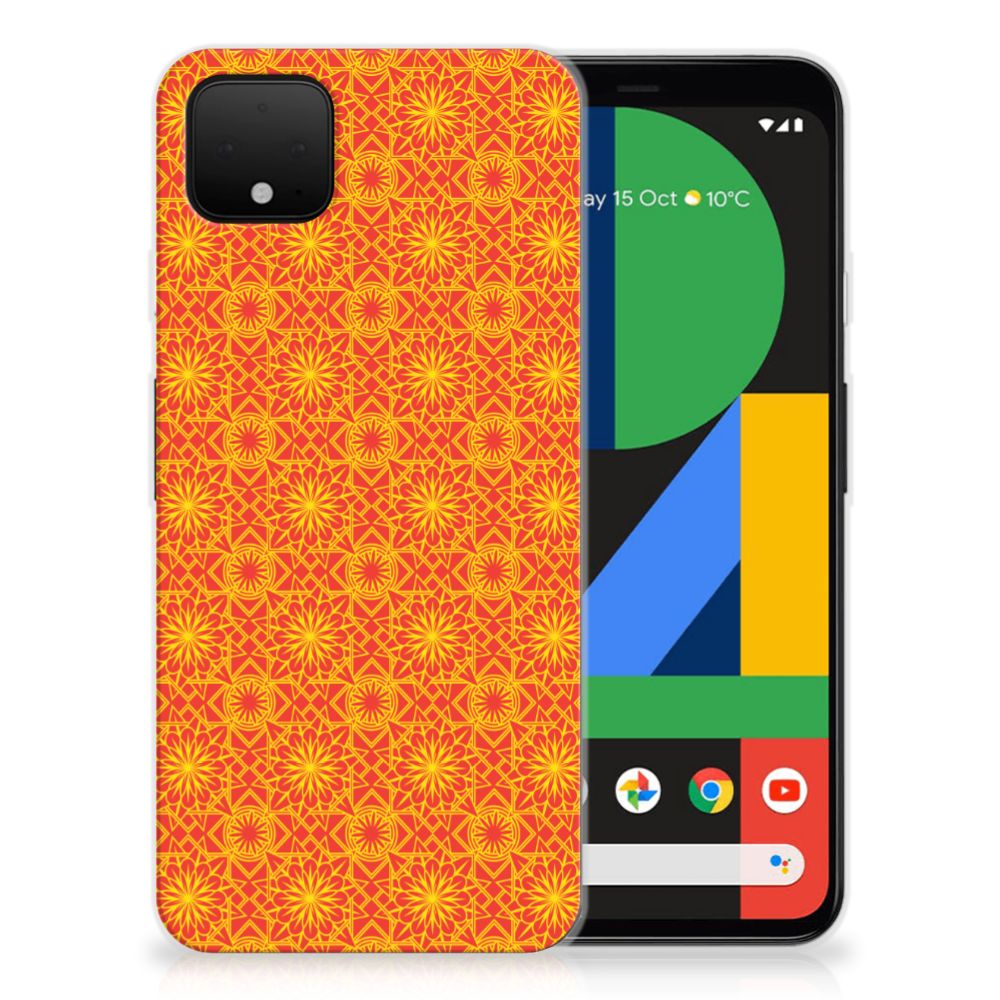 Google Pixel 4 XL TPU bumper Batik Oranje