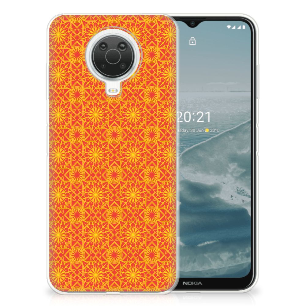 Nokia G20 | G10 TPU bumper Batik Oranje
