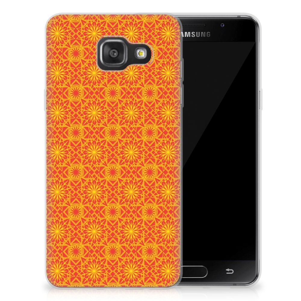Samsung Galaxy A3 2016 TPU bumper Batik Oranje